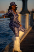 Purple Dynasty Jumpsuit (Preorder)